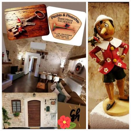 Picchio&Pinocchio Guest House Сульмона Экстерьер фото